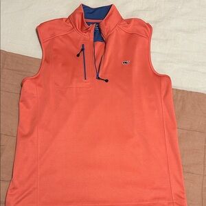 Vineyard Vines Orange and Blue Vest
